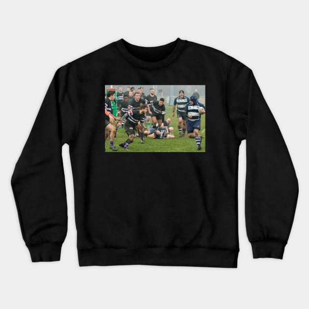 Rugby Crewneck Sweatshirt by Z Snapper